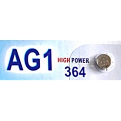 Baterie guzikowe z zestawu AG1, 364